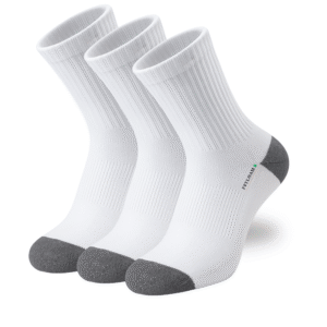 Fitloam lot de 3 paires de Chaussettes de sport en Cotton – Unisexe – respirant et évacuant l&rsquo;humidité. Disponible en plusieurs couleurs